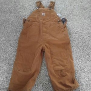 2t carhartt bibs